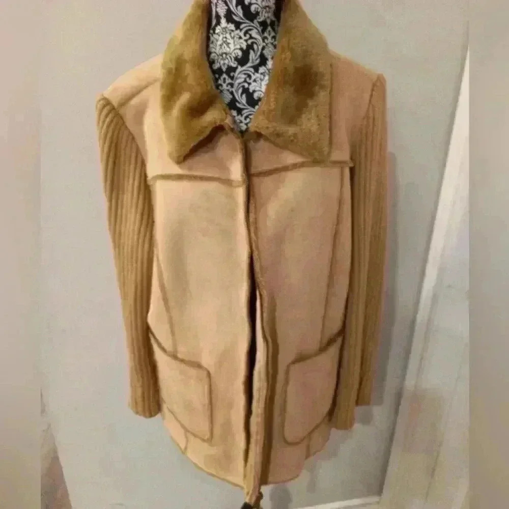 Womens faux  fur jacket